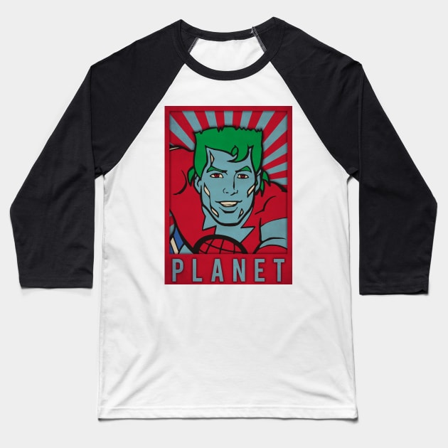 Planet Baseball T-Shirt by Durro